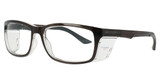 Art-Craft Eyeglasses USA Workforce 975 Ghost Black /Black