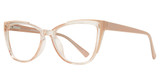 Affordable Designs Eyeglasses Wallace Peach