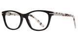 Serafina Eyewear Eyeglasses Britt Black
