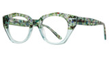 Serafina Eyewear Eyeglasses Kansas Teal