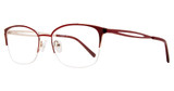 Serafina Eyewear Eyeglasses Rochelle Burg/Gold