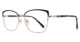 Serafina Eyewear Eyeglasses Vanessa Blue
