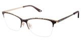 Jimmy Crystal New York Eyeglasses Serifos Onyx/ONYX