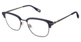 Evatik Eyeglasses EVATIK 9282 BLUE GUNMETAL/M401