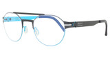 OVVO Optics Eyeglasses 5061 crow/caribbean sea/55C/51C