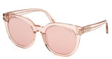 Tom Ford Eyeglasses FT1109 shiny pink / bordeaux/72S