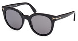 Tom Ford Eyeglasses FT1109 shiny black / smoke polarized/01D