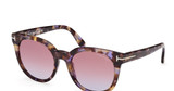 Tom Ford Eyeglasses FT1109 coloured havana / gradient/55Z