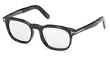 Tom Ford Eyeglasses FT1122-D black horn / smoke/63A