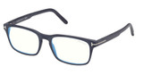 Tom Ford Eyeglasses FT5938-B matte blue/091