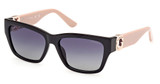 Guess? Eyeglasses GU00105 black/other / smoke polarized/05D