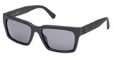 Guess? Eyeglasses GU00121 matte black / smoke polarized/02D