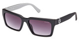 Guess? Eyeglasses GU00121 shiny black / gradient smoke/01B