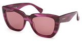 MaxMara Eyeglasses MM0090 violet/other / violet/83Y