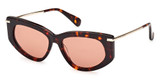 MaxMara Eyeglasses MM0100 dark havana / brown/52E