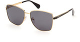 Max&Co. Eyeglasses MO0104 shiny deep gold / smoke/30A