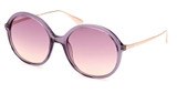 Max&Co. Eyeglasses MO0109 shiny violet / gradient or mirror violet/81Z