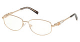 Viva Eyeglasses VV50007 pale gold/032