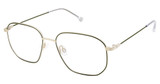 OTP Eyeglasses OTP-197 OLIVE GOLD/M216