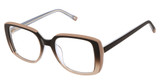 Kliik:denmark Eyeglasses K-777 BLACK TAUPE GRADIENT/S400