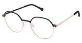 OTP Eyeglasses OTP-198 BLACK ROSE GOLD/M200
