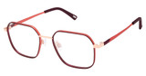 Kliik:denmark Eyeglasses K-778 PLUM CORAL/M207