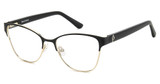 Juicy Couture Eyeglasses JU 259/G MTT BLACK/0003