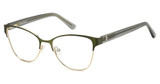 Juicy Couture Eyeglasses JU 259/G MT GRN/0DLD