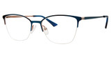 Adensco Eyeglasses AD 257 BLUE/0PJP