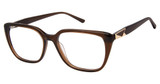 ELLE Eyeglasses EL 13551 Brown/BR