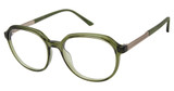 ELLE Eyeglasses EL 13566 Green/GN