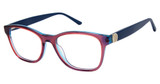 ELLE Eyeglasses EL 13564 Wine/WI