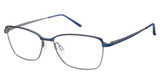 Titanium Eyeglasses CH 29237 Blue/BL