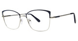 Parade Eyeglasses 2040 Navy/Silver