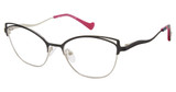 BETSEY JOHNSON Eyeglasses KISMET Black/BLK
