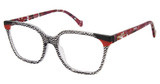 BETSEY JOHNSON Eyeglasses BE MINE Clear/CLR