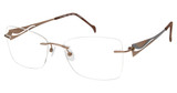 STEPPER Eyeglasses 99407 SI Brown/BRN