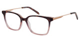 Laura Ashley Eyeglasses DEBRA MAUVE/MAV