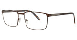 Extra Extra Eyeglasses EXTRA XL-61 BROWN
