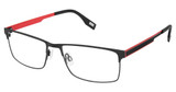 Evatik Eyeglasses EVATIK 9286 BLACK RED/M100