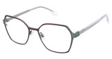 FYSH Eyeglasses FYSH 3752 EGGPLANT SAGE/M207
