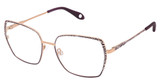 FYSH Eyeglasses FYSH 3753 EGGPLANT COPPER/M207