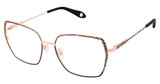 FYSH Eyeglasses FYSH 3753 BLACK ROSE GOLD/M200