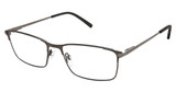 Steel + Tate Eyeglasses SLTA-0008 CHARCOAL GUN/M203