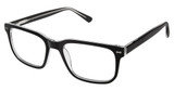 Steel + Tate Eyeglasses SLTA-0010 BLACK CRYSTAL/S300
