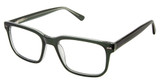 Steel + Tate Eyeglasses SLTA-0010 EVERGREEN CRYSTAL/S316