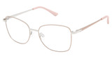 Steel + Tate Eyeglasses SLTA-0013 DUSTY ROSE SILVER/S209