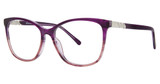 Elan Collection Eyeglasses 3752 Purple Demi