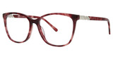 Elan Collection Eyeglasses 3752 Burgundy Demi