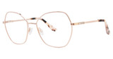 H Halston Eyeglasses H Halston 2024 Rose Gold/012